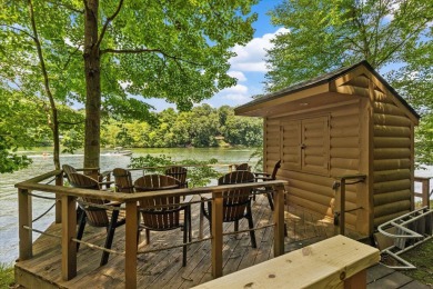 Exquisite Lakefront Log Cabin in Hideaway Hills - A Rare Find on on Hide-A-Way Hills Golf Club in Ohio - for sale on GolfHomes.com, golf home, golf lot