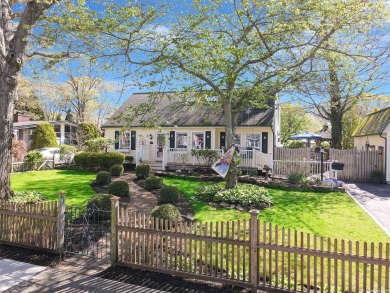 A true *Bellport House* with charm galore in the heart of on Bellport Country Club in New York - for sale on GolfHomes.com, golf home, golf lot