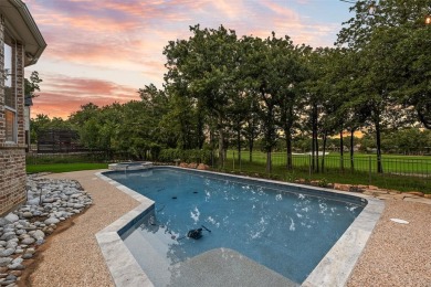STUNNING GOLF COURSE ESTATE IN LANTANA! Nestled on a premium on Lantana Golf Club in Texas - for sale on GolfHomes.com, golf home, golf lot