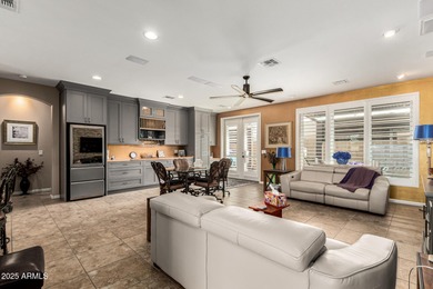 Stunning 2-bed plus den home built in 2017 featuring a on Sunland Springs Golf Course  in Arizona - for sale on GolfHomes.com, golf home, golf lot