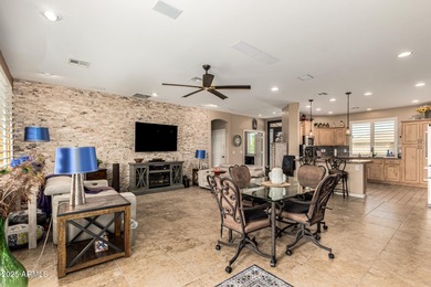 Stunning 2-bed plus den home built in 2017 featuring a on Sunland Springs Golf Course  in Arizona - for sale on GolfHomes.com, golf home, golf lot