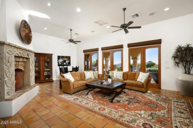 Golf Membership Available!   Charming European estate perched on Desert Mountain Golf Club - Renegade Course in Arizona - for sale on GolfHomes.com, golf home, golf lot