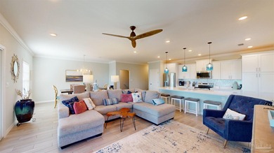 Carpet free 4 bedroom/4 bathroom Villa enjoys beautiful views on Lost Key Golf Club in Florida - for sale on GolfHomes.com, golf home, golf lot