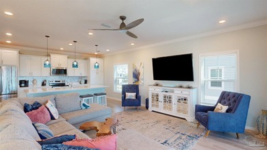 Carpet free 4 bedroom/4 bathroom Villa enjoys beautiful views on Lost Key Golf Club in Florida - for sale on GolfHomes.com, golf home, golf lot