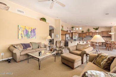 Discover your dream home with breathtaking views of the 5th hole on Oakwood Golf Club  in Arizona - for sale on GolfHomes.com, golf home, golf lot