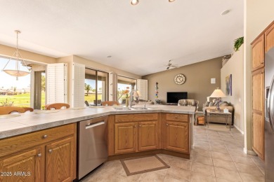 Discover your dream home with breathtaking views of the 5th hole on Oakwood Golf Club  in Arizona - for sale on GolfHomes.com, golf home, golf lot