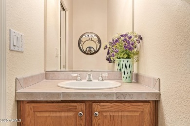 Discover your dream home with breathtaking views of the 5th hole on Oakwood Golf Club  in Arizona - for sale on GolfHomes.com, golf home, golf lot