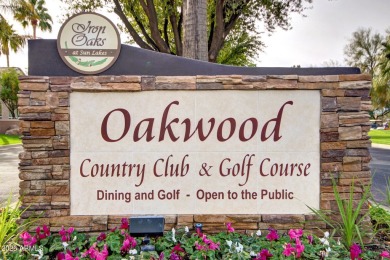 Discover your dream home with breathtaking views of the 5th hole on Oakwood Golf Club  in Arizona - for sale on GolfHomes.com, golf home, golf lot