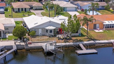 Welcome to Your Waterfront Dream Home at 4918 Forecastle Dr in on Gulf Harbors Golf Course in Florida - for sale on GolfHomes.com, golf home, golf lot