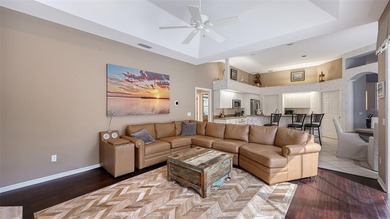 Welcome to this single-story home in the gated community of on University Park Country Club in Florida - for sale on GolfHomes.com, golf home, golf lot