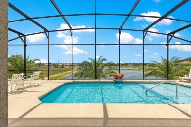 Absolutely stunning POOL home with an outstanding water view on Stonecrest Golf and Club Club in Florida - for sale on GolfHomes.com, golf home, golf lot