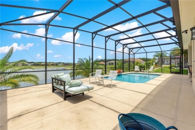 Absolutely stunning POOL home with an outstanding water view on Stonecrest Golf and Club Club in Florida - for sale on GolfHomes.com, golf home, golf lot
