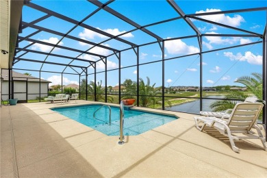 Absolutely stunning POOL home with an outstanding water view on Stonecrest Golf and Club Club in Florida - for sale on GolfHomes.com, golf home, golf lot