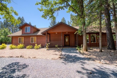 This perfect, cozy cabin is surrounded by Ponderosa Pines and on Pinetop Lakes Golf and Country Club in Arizona - for sale on GolfHomes.com, golf home, golf lot