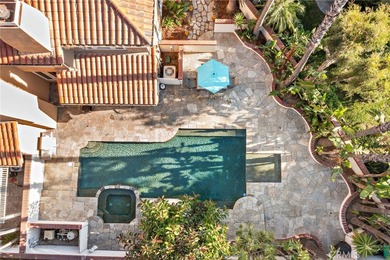 RARE Tropical POOL House with SPA in Gated community! on Tustin Ranch Golf Club in California - for sale on GolfHomes.com, golf home, golf lot