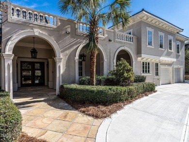 Welcome to 101 Rutherglen a Spanish-inspired villa that is a on MacGregor Downs Country Club in North Carolina - for sale on GolfHomes.com, golf home, golf lot