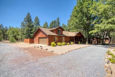 This perfect, cozy cabin is surrounded by Ponderosa Pines and on Pinetop Lakes Golf and Country Club in Arizona - for sale on GolfHomes.com, golf home, golf lot