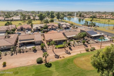 Highly desirable Marbella floor plan on the golf course in the on Sun Lakes Country Club in Arizona - for sale on GolfHomes.com, golf home, golf lot