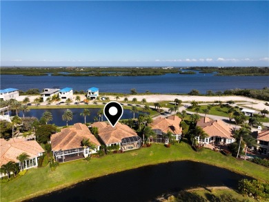 Step into serenity at this lakeside paradise nestled within the on Oak Harbor Country Club in Florida - for sale on GolfHomes.com, golf home, golf lot
