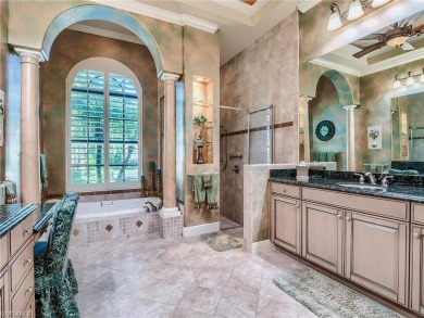 Welcome to this stunning Mediterranean-style residence on The Classics Country Club At Lely Resort in Florida - for sale on GolfHomes.com, golf home, golf lot