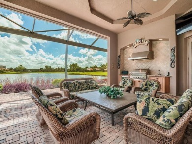 Welcome to this stunning Mediterranean-style residence on The Classics Country Club At Lely Resort in Florida - for sale on GolfHomes.com, golf home, golf lot