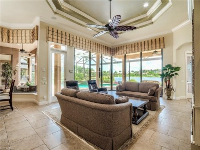 Welcome to this stunning Mediterranean-style residence on The Classics Country Club At Lely Resort in Florida - for sale on GolfHomes.com, golf home, golf lot