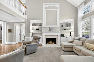 This stunning home in the prestigious gated with security guard on Whitewater Creek in Georgia - for sale on GolfHomes.com, golf home, golf lot