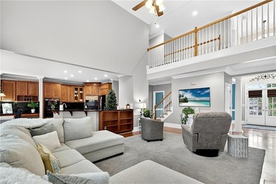 This stunning home in the prestigious gated with security guard on Whitewater Creek in Georgia - for sale on GolfHomes.com, golf home, golf lot