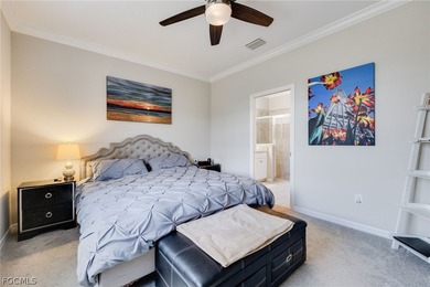 Step into a villa that feels intentionally designed and on Pelican Preserve Golf Club in Florida - for sale on GolfHomes.com, golf home, golf lot