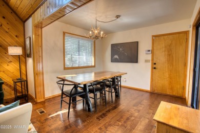 This cozy furnished A-frame cabin in Pinetop Lakes with Rec on Pinetop Lakes Golf and Country Club in Arizona - for sale on GolfHomes.com, golf home, golf lot