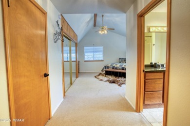 This cozy furnished A-frame cabin in Pinetop Lakes with Rec on Pinetop Lakes Golf and Country Club in Arizona - for sale on GolfHomes.com, golf home, golf lot
