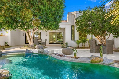 This exceptional home, located adjacent to Camelback Country on Camelback Golf Club in Arizona - for sale on GolfHomes.com, golf home, golf lot