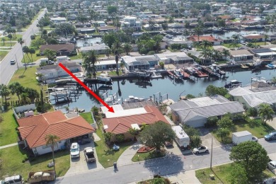 ATTENTION BOATERS!!! Here is a rare completely renovated on Gulf Harbors Golf Course in Florida - for sale on GolfHomes.com, golf home, golf lot