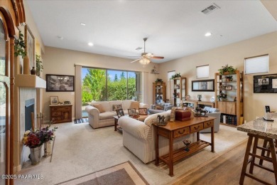 Lovely, single story, 2 bedroom, plus den, 2 bath, 2 car garage on Prescott Lakes Golf and Country Club in Arizona - for sale on GolfHomes.com, golf home, golf lot