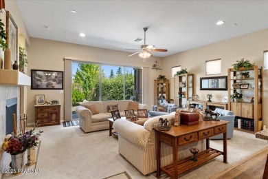 Lovely, single story, 2 bedroom, plus den, 2 bath, 2 car garage on Prescott Lakes Golf and Country Club in Arizona - for sale on GolfHomes.com, golf home, golf lot