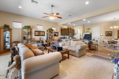 Lovely, single story, 2 bedroom, plus den, 2 bath, 2 car garage on Prescott Lakes Golf and Country Club in Arizona - for sale on GolfHomes.com, golf home, golf lot