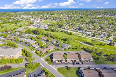 Beautiful second floor condo with amazing views of the sprawling on St. Clair Shores Country Club in Michigan - for sale on GolfHomes.com, golf home, golf lot