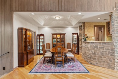 Bathed in natural light and framed by serene golf course and on Slick Rock Golf Course - Horseshoe Bay in Texas - for sale on GolfHomes.com, golf home, golf lot