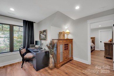 A truly exceptional, custom-built home perfectly positioned on 1 on Rock Barn Golf and Spa in North Carolina - for sale on GolfHomes.com, golf home, golf lot