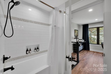 A truly exceptional, custom-built home perfectly positioned on 1 on Rock Barn Golf and Spa in North Carolina - for sale on GolfHomes.com, golf home, golf lot