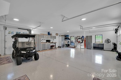 A truly exceptional, custom-built home perfectly positioned on 1 on Rock Barn Golf and Spa in North Carolina - for sale on GolfHomes.com, golf home, golf lot