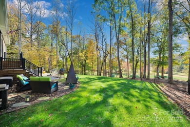 A truly exceptional, custom-built home perfectly positioned on 1 on Rock Barn Golf and Spa in North Carolina - for sale on GolfHomes.com, golf home, golf lot