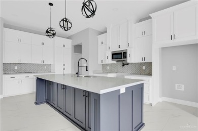 Step into modern comfort with this beautifully designed on Los Lagos Golf Club in Texas - for sale on GolfHomes.com, golf home, golf lot