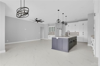 Step into modern comfort with this beautifully designed on Los Lagos Golf Club in Texas - for sale on GolfHomes.com, golf home, golf lot