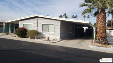 This 2bed,2bath fully furnished 1120 sq ft home located in El on Tahquitz Creek Golf Resort in California - for sale on GolfHomes.com, golf home, golf lot