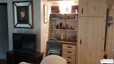 This 2bed,2bath fully furnished 1120 sq ft home located in El on Tahquitz Creek Golf Resort in California - for sale on GolfHomes.com, golf home, golf lot