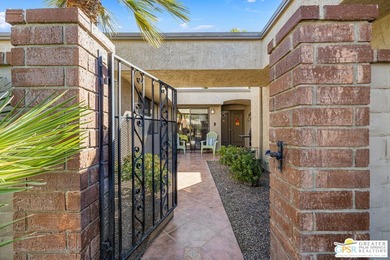 Framed by mountain VIEWS and set along a wide par 5 fairway on Cathedral Canyon Golf and Tennis Club in California - for sale on GolfHomes.com, golf home, golf lot