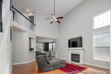 Welcome to this stunning 4-bedroom, 2.5-bath home nestled inside on Anderson Creek Golf Club in North Carolina - for sale on GolfHomes.com, golf home, golf lot