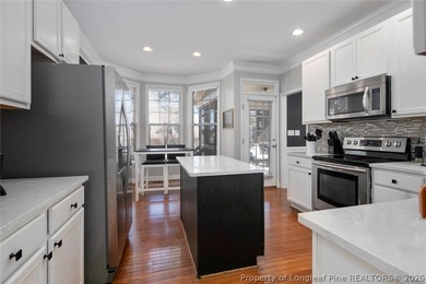 Welcome to this stunning 4-bedroom, 2.5-bath home nestled inside on Anderson Creek Golf Club in North Carolina - for sale on GolfHomes.com, golf home, golf lot