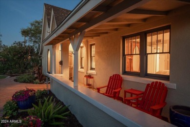 Stunning Tudor Revival home offering a perfect blend of classic on Encanto 18 Golf Course in Arizona - for sale on GolfHomes.com, golf home, golf lot